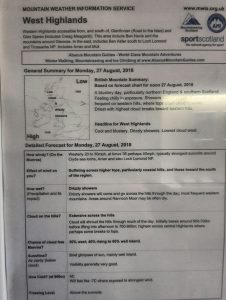From Glen to Ben and back again! 1
